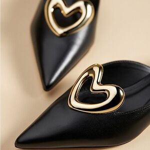 Anthropologie Maeve Heart Mule